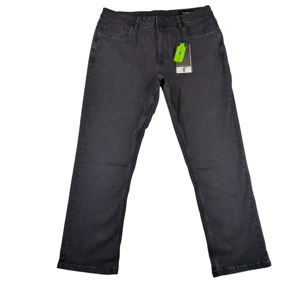 The Perfect Jean NYC Athletic Fit Steel Charcoal Jeans 36x30 JU9T3CSTL30 NEW